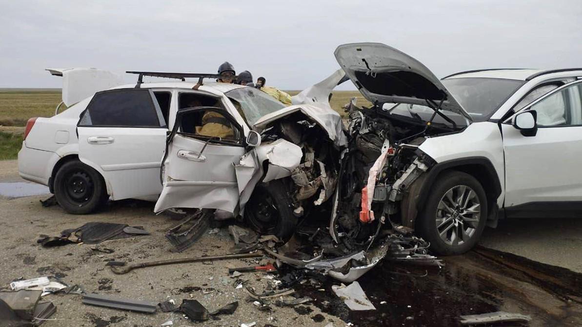 Toyota RAV4 пен Chevrolet Lacetti соғылып, екі адам қайтыс болды