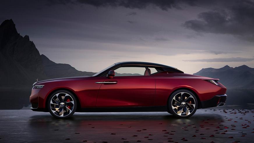 Rolls-Royce показал родстер, посвящённый чёрной розе