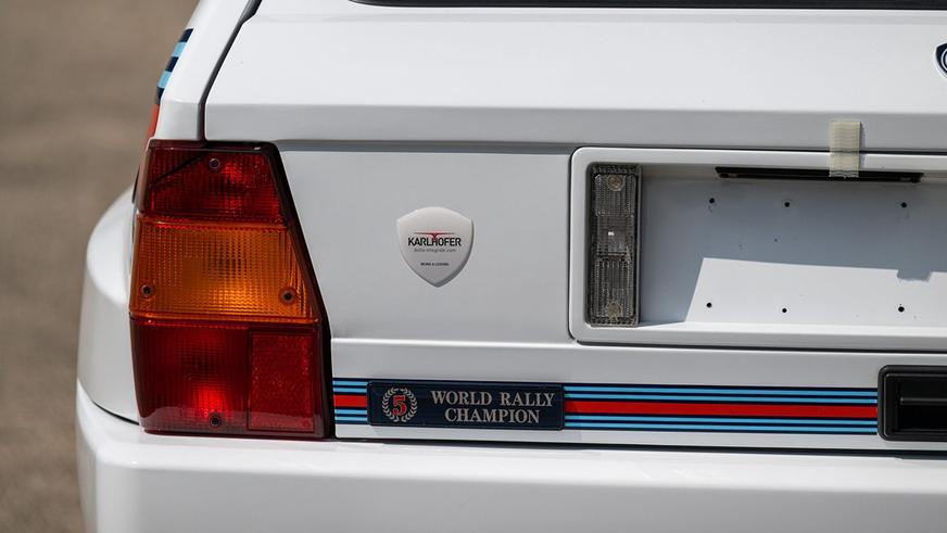 Практически новая Lancia Delta Integrale появилась на торгах