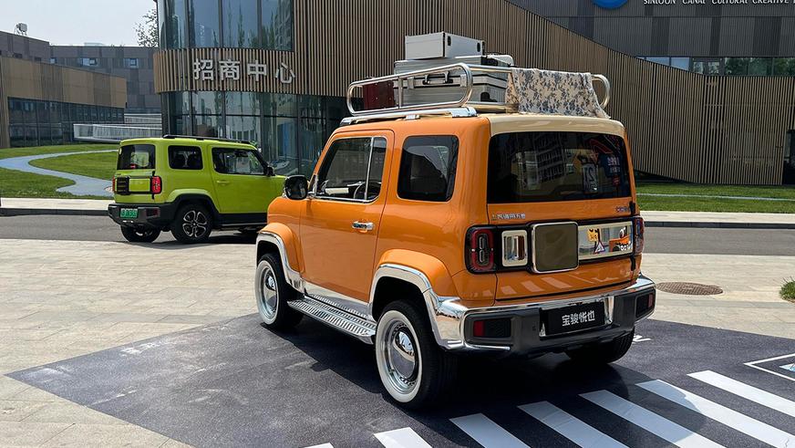 Микрокар Baojun Yep в стиле Suzuki Jimny полностью рассекречен