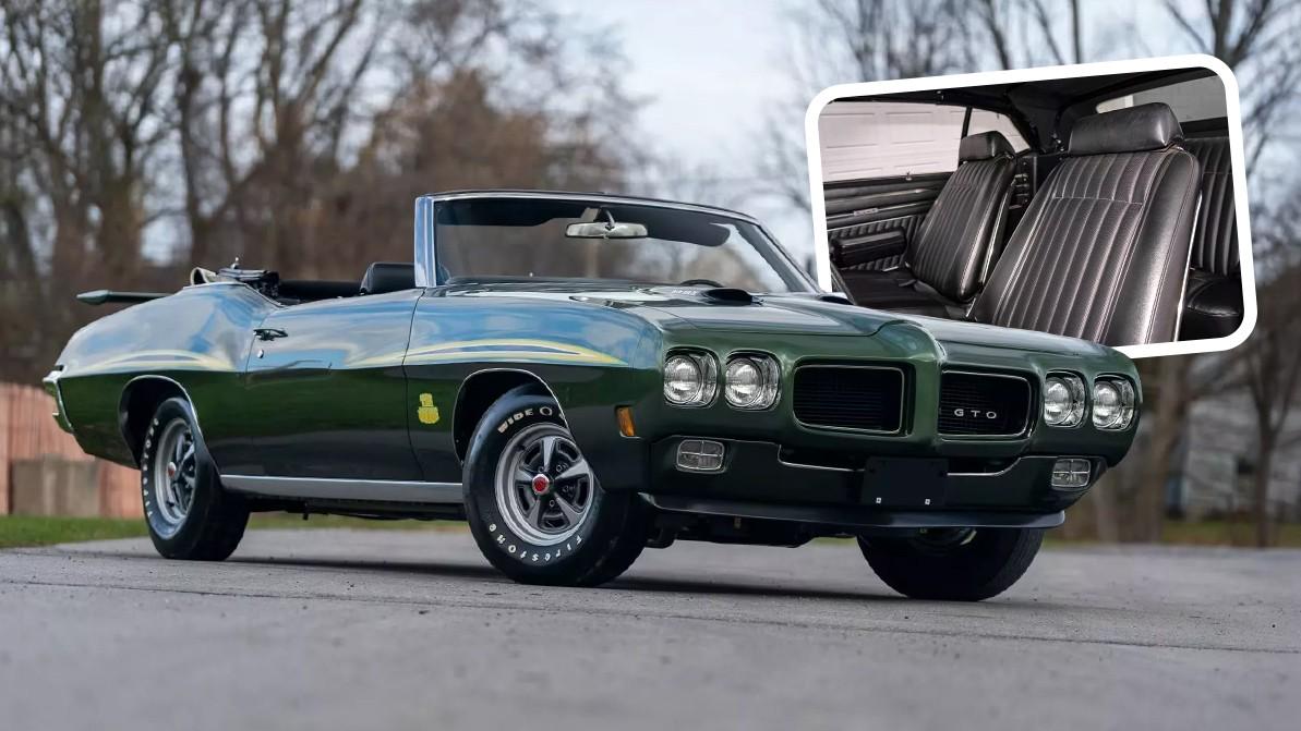 Редкий и сохранивший аутентичность Pontiac GTO попадёт на аукцион