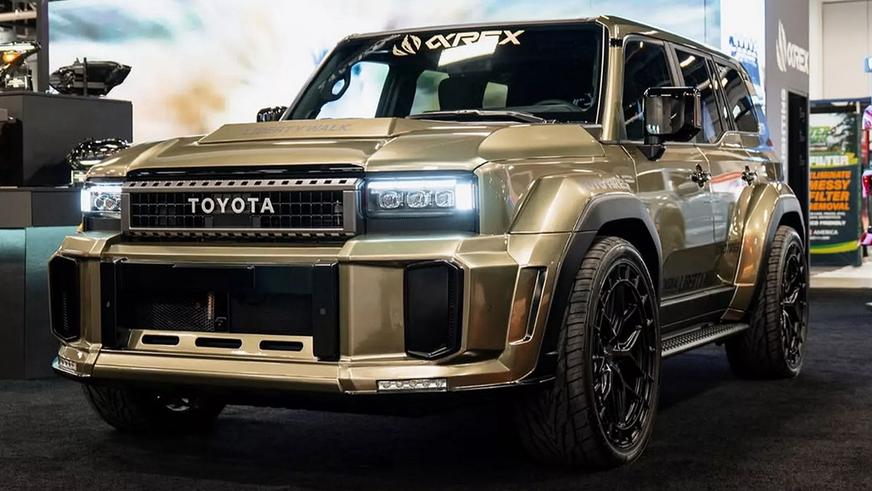 Тюнеры из Liberty Walks показали очень широкий Land Cruiser Prado