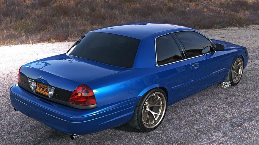 Маскл из Ford Crown Victoria. Почему бы нет?
