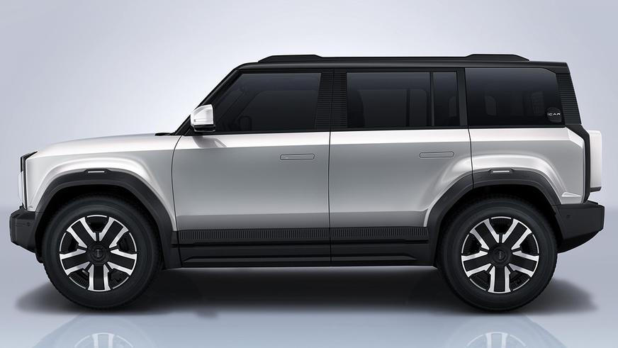 Раскрыт серийный iCar 03: брутальная внешность и большой экран