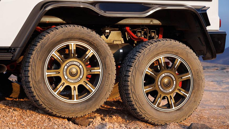 Brabus превратила &laquo;Гелендваген&raquo; в&nbsp;шестиколёсный пикап. Дважды