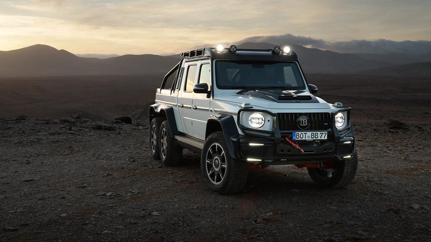 Brabus превратила &laquo;Гелендваген&raquo; в&nbsp;шестиколёсный пикап. Дважды