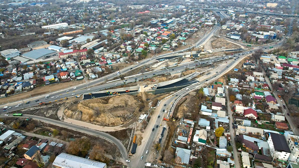 Движение по тоннелям развязки на Жансугурова – Сейфуллина откроют 16 ноября
