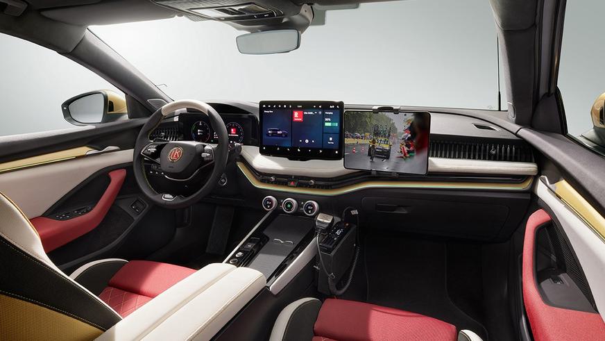Škoda Superb превратили в пикап для велосипедистов