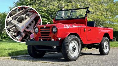 Редкий внедорожник Alfa Romeo появился на торгах
