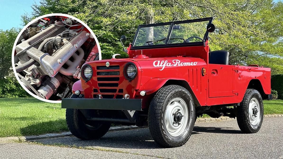 Редкий внедорожник Alfa Romeo появился на торгах