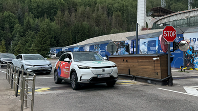 Электромобилям ограничат подъём на Шымбулак