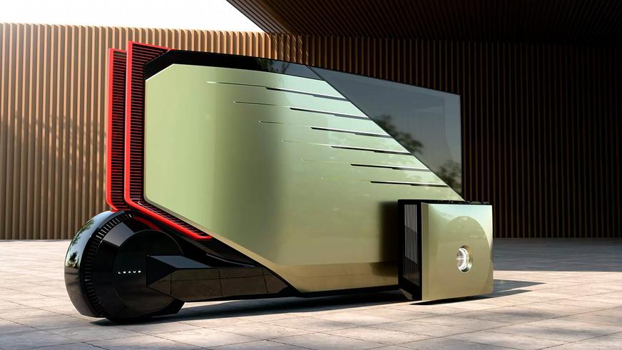 Lexus LS стал роскошным вэном с шестью колёсами