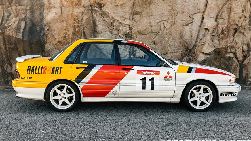 На аукционе продают Mitsubishi Galant VR-4 – предка Lancer Evo