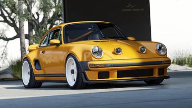Новый Porsche 911 от Singer получил выдвижные противотуманки