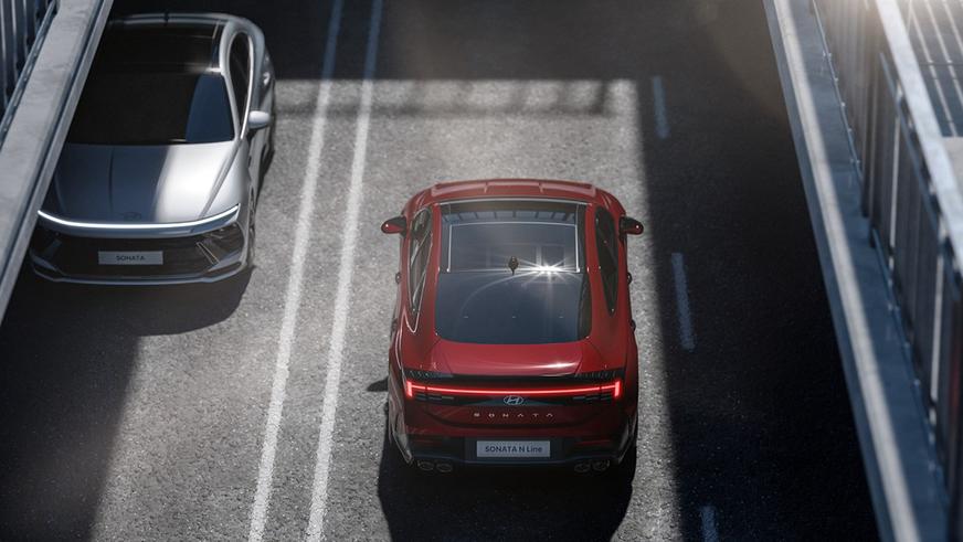 Hyundai опубликовала первые фото рестайлинга Sonata