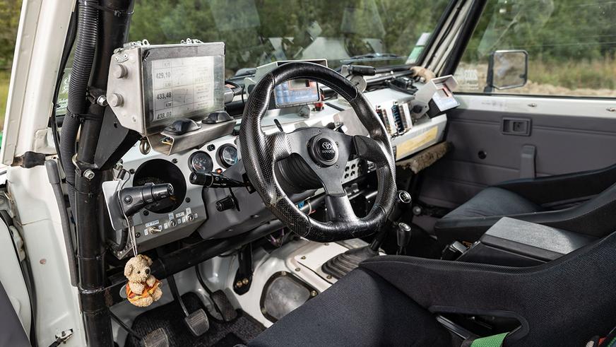 Старый Land Cruiser для «Дакара» пустят с молотка