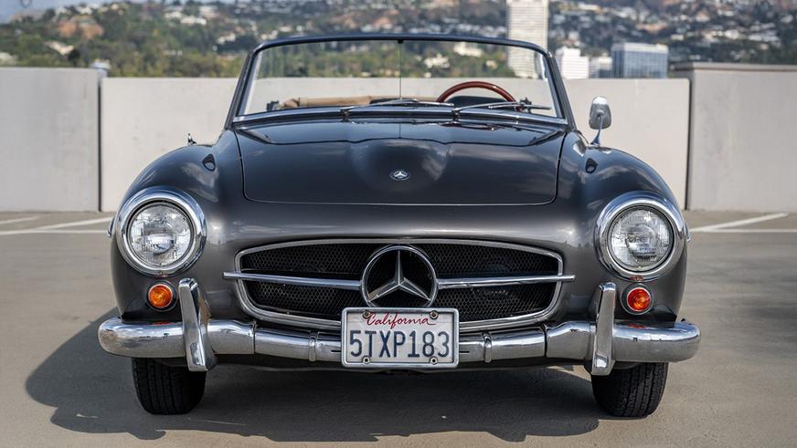 Mercedes-Benz 190 SL на торгах: 50 лет в одних руках и неизвестный пробег