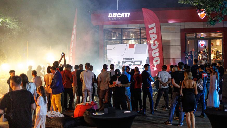 Обновлённый модельный ряд Ducati представили в Алматы