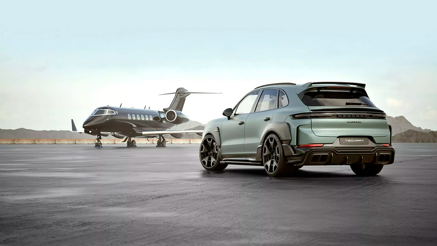 Porsche Cayenne от TechArt: 930 сил и много карбона