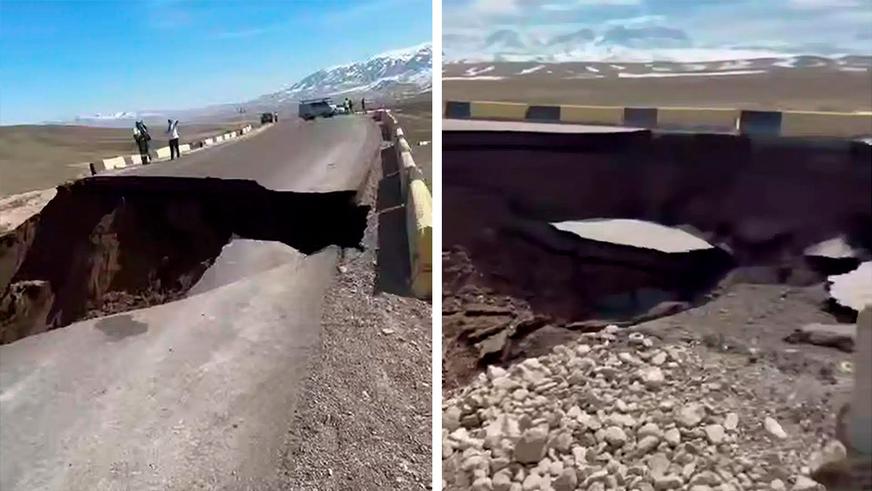 Трассу Кеген – Нарынкол размыло талыми водами