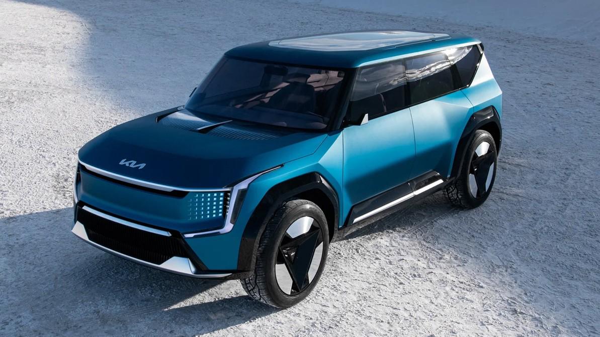 Рассекречены характеристики нового большого кроссовера Kia EV9