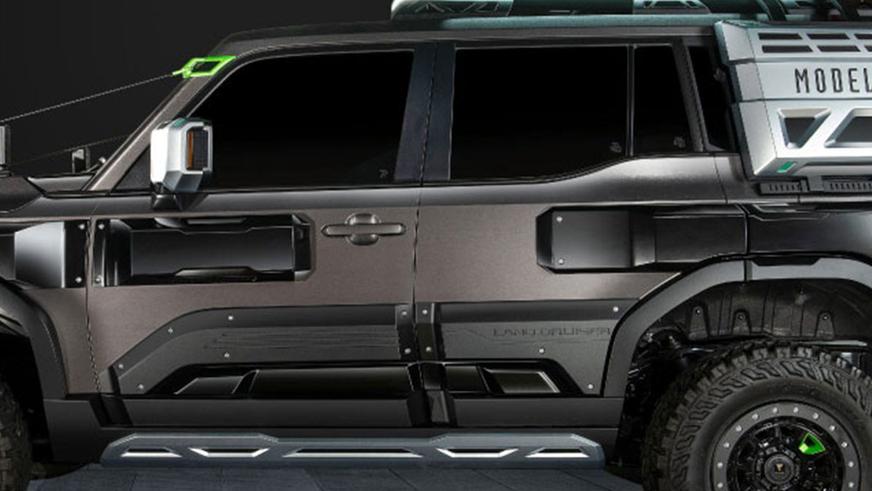 Футуристичный LC Prado от Modelista