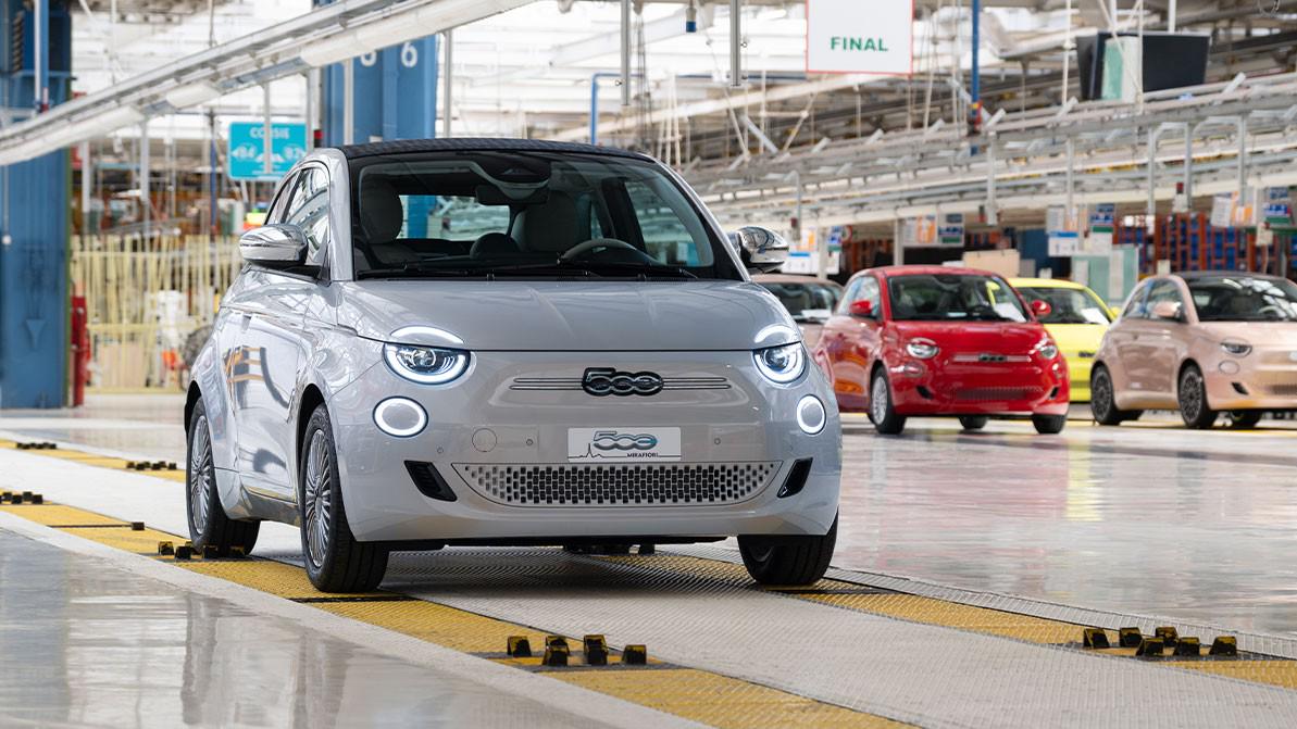Батареялы Fiat&nbsp;500e өндірісі тоқтады