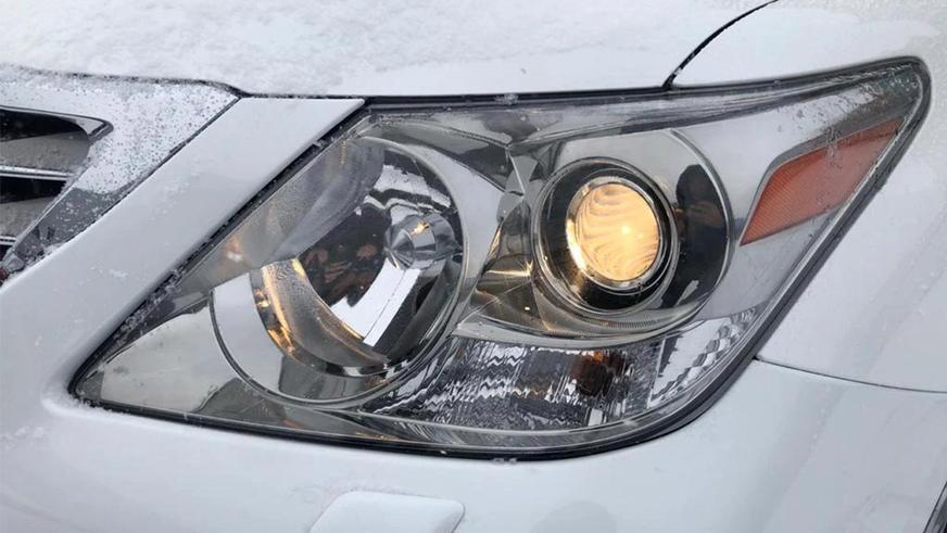 Десятилетний Lexus LX570 почти без пробега на Kolesa.kz
