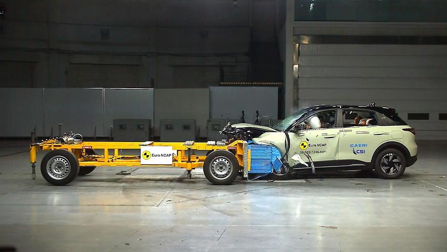 EuroNCAP проверила Geely EX2. Такой продаётся и в РК