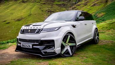 Необычный тюнинг для Range Rover Sport предложило ателье Barugzai