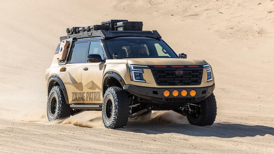 Старый Nissan Patrol оснастили 1000-сильным мотором