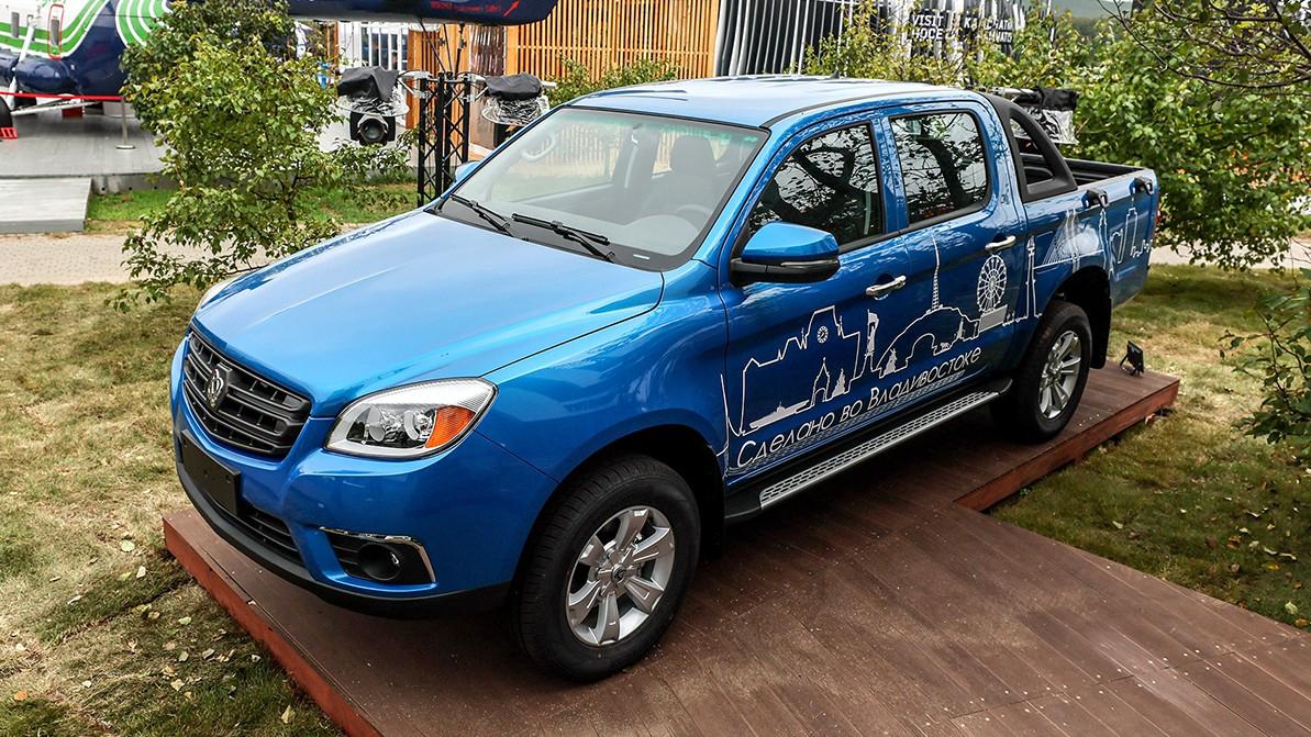 Пикап JAC T6 превратился в России в Sollers ST6