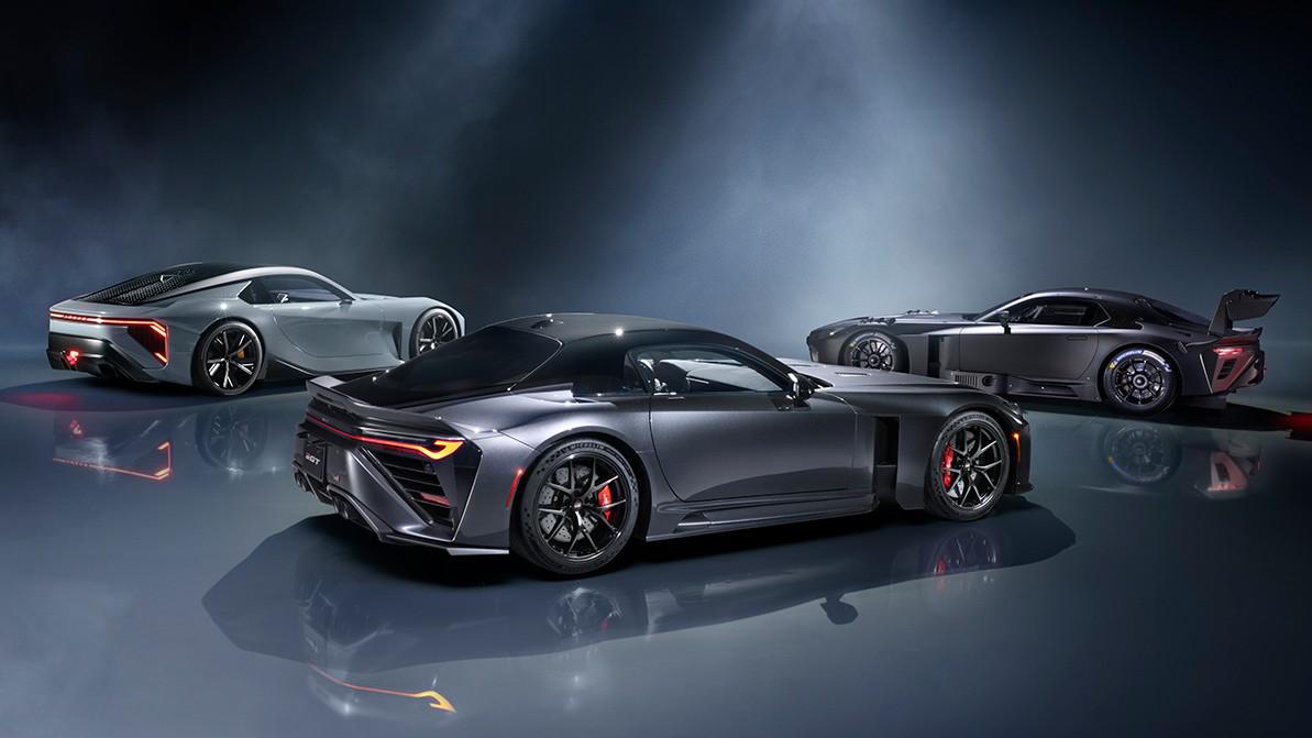 Toyota представила три суперкара: дорожный, гоночный и электрический