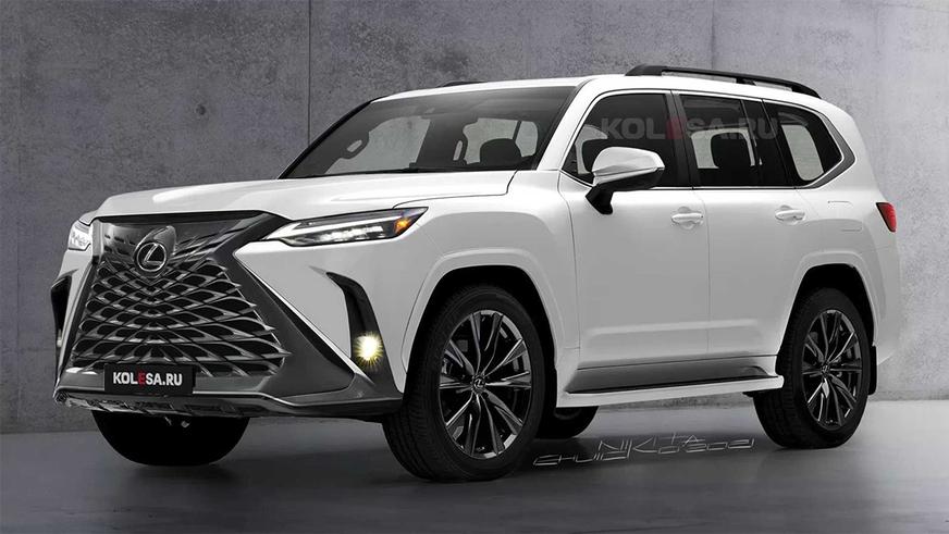 Новый Lexus LX замечен на тестах