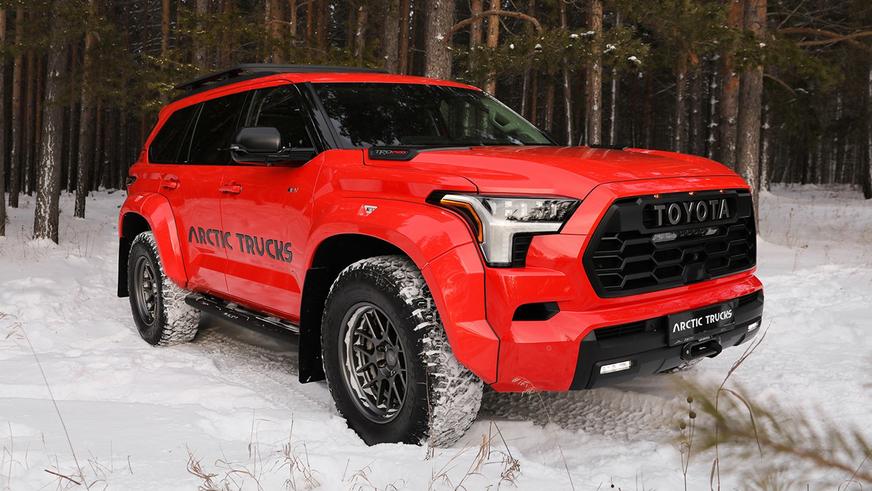 В России добавили проходимости внедорожнику Toyota Sequoia