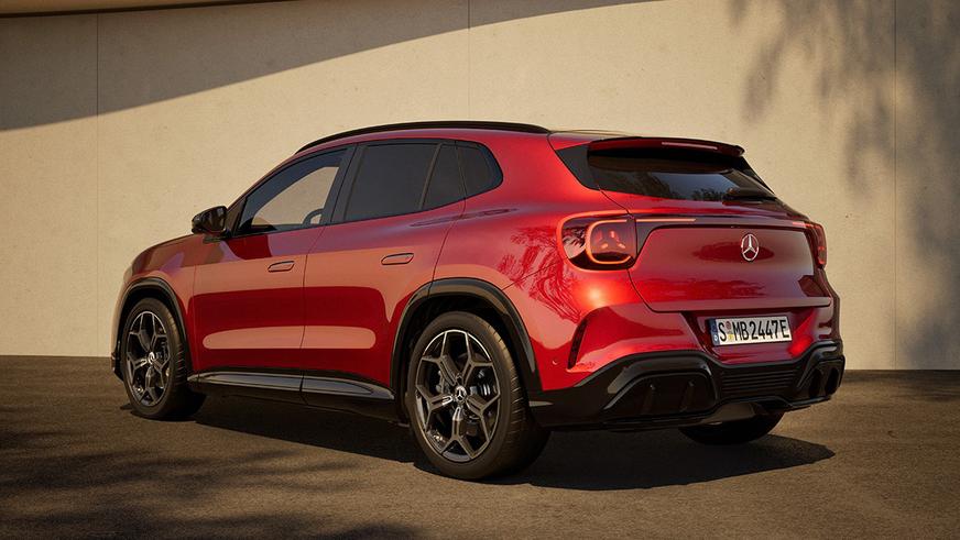 Mercedes-Benz GLA перешёл на электротягу