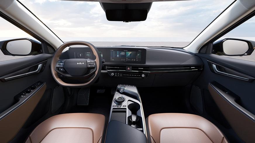 Kia показала обновлённый EV6: свежая внешность и другая батарея