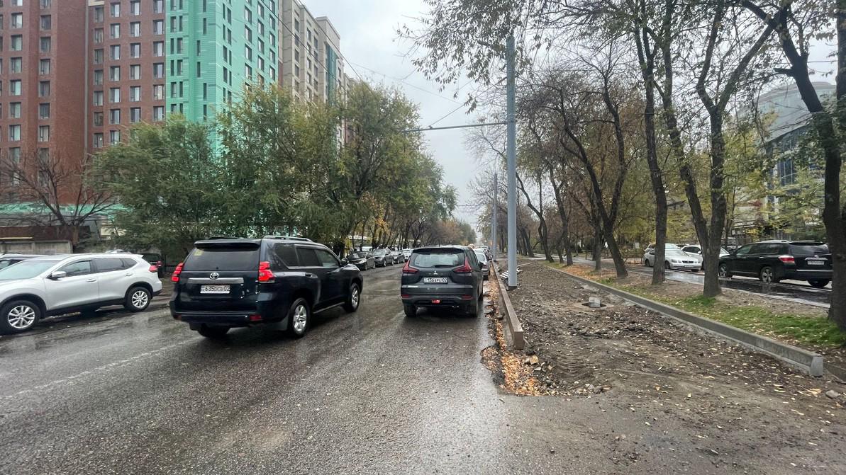 Новая велодорожка появится на улице Манаса в Алматы
