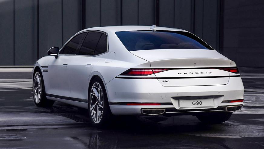 Первые фото нового Genesis G90 появились в Сети
