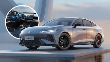 Представлен обновлённый лифтбэк Changan Uni-V