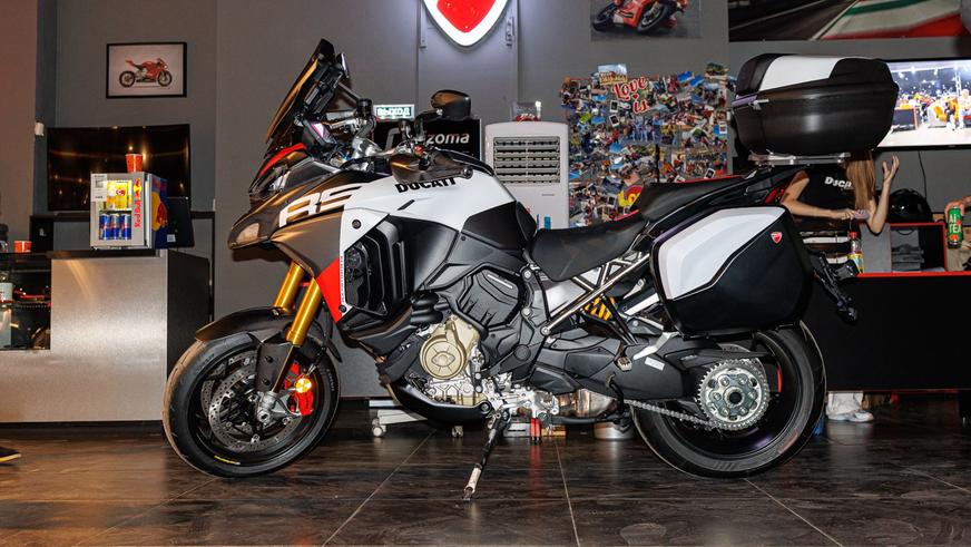 Обновлённый модельный ряд Ducati представили в Алматы