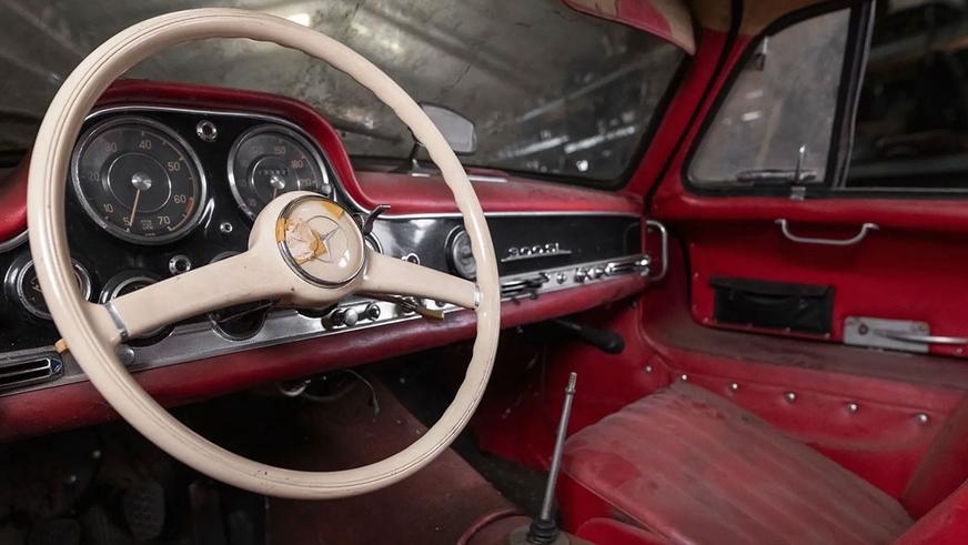 Уникальный Mercedes-Benz, который 50 лет никто не видел, уйдёт с молотка