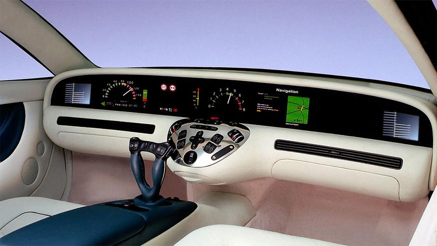 Мерседесовский Hyperscreen был изобретён в 1990-х