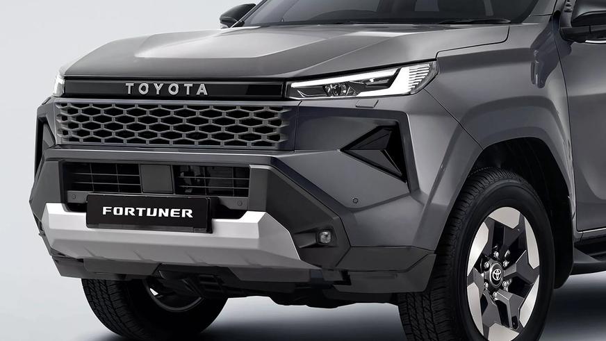 Жаңа Toyota Fortuner Таиландта жүр