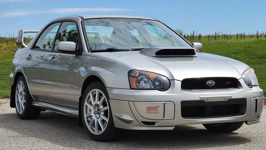 Практически новая Subaru Impreza WRX STi на торгах в США