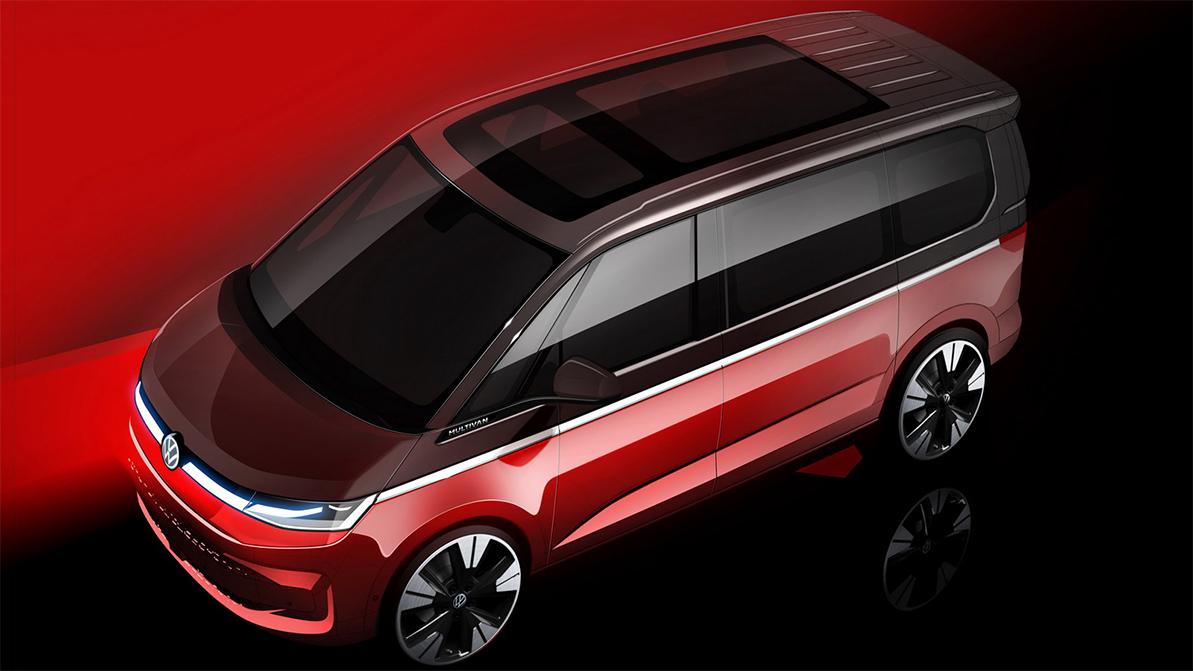 Новый VW Multivan покажут через месяц