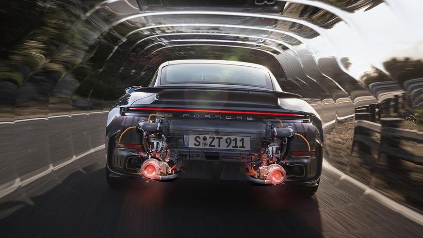 Porsche 911 Turbo S обновился и стал сверхмощным гибридом