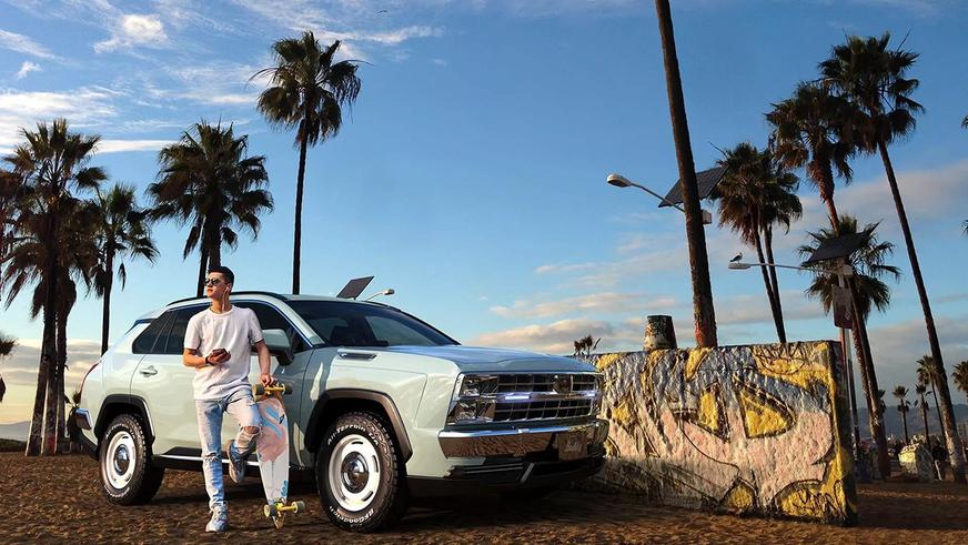 Кроссовер в стиле 1980-х на базе Toyota RAV4 возвращается