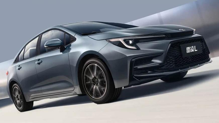 Обновлённая Toyota Corolla вышла на рынок Китая