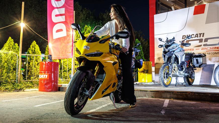 Обновлённый модельный ряд Ducati представили в Алматы